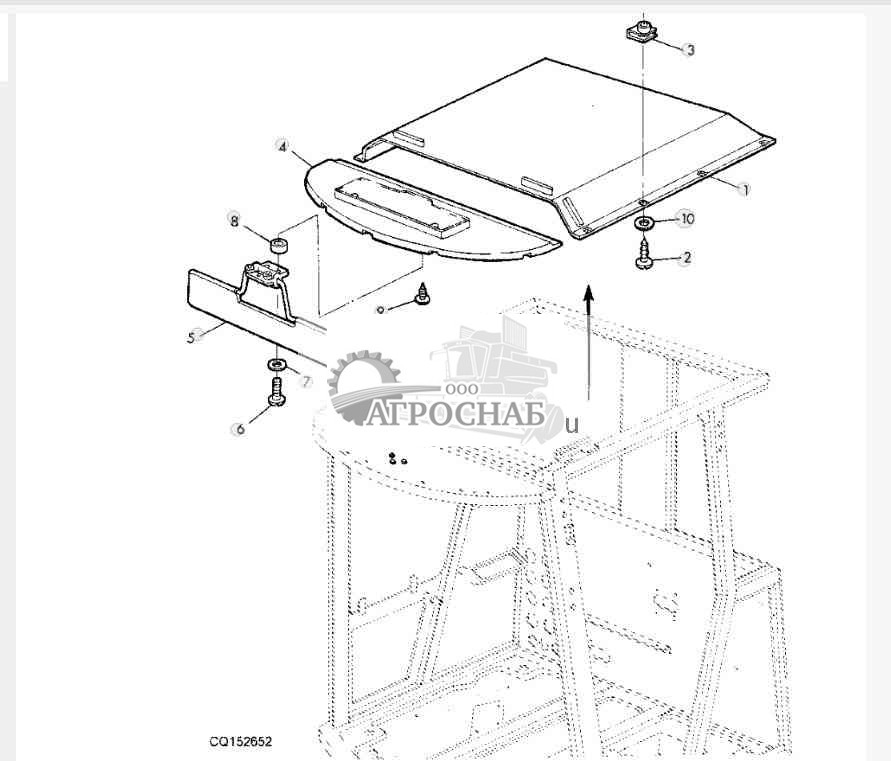 INNER PANELS (CAB ROOF) 